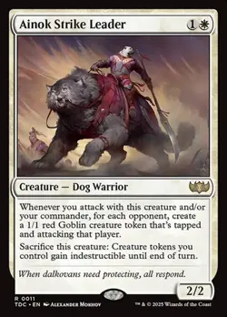 Ainok Strike Leader TDC NM MTG - Image 1