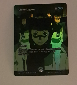 Clone Legion Poster FOIL NM Avatar the Last Airbender MTG MAGIC THE GATHERING - Image 1