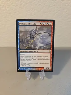MTG Dominus Of Fealty NM The List Reprints (Mystery Boosters) - Image 1