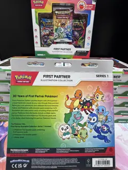 Pokemon First Partner Illustration Collection Series 1 SEALED Lot of 12 IN HAND - Image 3