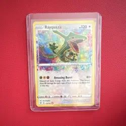 Rayquaza Amazing Rare Vivid Voltage 138/185 Holo 120 HP Dragon Pokemon - Image 1