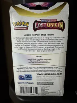 Pokemon Lost Origin Checklane Blister Pack Scorbunny SWSH11 NEW/SEALED! - Image 2
