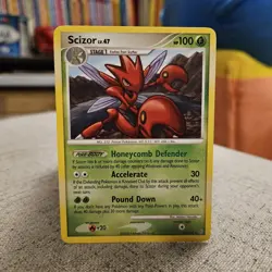 Scizor Pokemon TCG Stormfront Non-Holo Rare Card #25/100 - Image 1