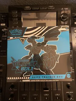 Pokemon Scarlet & Violet Black Bolt Elite Trainer Box Thundurus TCG - Image 1