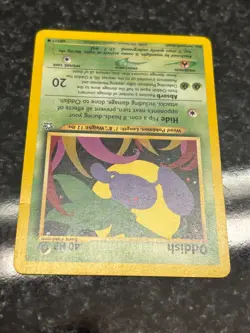 Oddish 68/111 Neo Genesis Regular Common LP Vintage Pokemon Card 2000 - Image 4