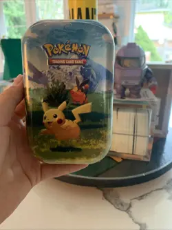 Pokemon TCG Mega Evolution Ascended Heros Mini Tin - Factory Sealed - Image 1