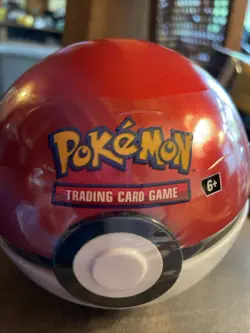 Pokemon Company Internation 3 Booster Packs Pokeball Poke Ball Tin - Lure Ball - Image 2