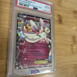 PSA 8 SYLVEON EX RC21 RADIENT COLLECTION GENERATIONS POKEMON MJ - Image 2