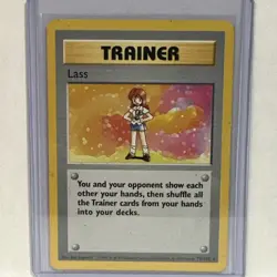Lass 075/102 - Rare - Base Set (Shadowless) - Pokemon TCG Card - WOTC - Image 1
