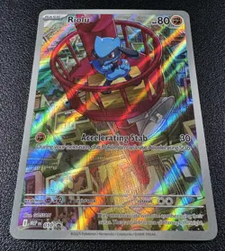 Pokemon: Riolu Mega Evolution Promo Full Art Holo 010 - Image 2