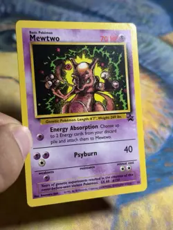 Mewtwo 14 Vintage Wotc Promo Non Holo Rare Wizards Of The Coast Pokemon Card - Image 3