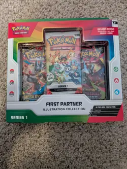 Pokemon TCG First Partner Illustration Collection Series 1 Sealed Box - Image 1