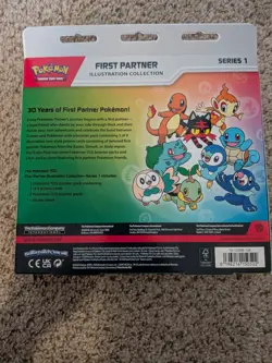 Pokemon TCG First Partner Illustration Collection Series 1 Sealed Box - Image 2