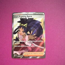 Pokemon Iris's Fighting Spirit Sv09 Journey Together 180/159 Ultra Rare Holo - Image 1