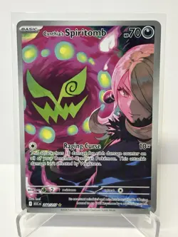 Pokemon Cynthia's Spiritomb 244/217 Me: Ascended Heroes Holo Illustration Rare - Image 1