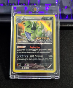 Pokemon TCG Tyranitar XY130 STAFF promo Fates Collide LP/SP (Excellent!) - Image 2