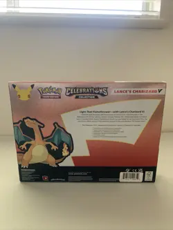 POKEMON CELEBRATIONS & EVOLVING SKIES LANCE’S CHARIZARD V BOX SEALED - Image 2
