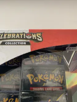 POKEMON CELEBRATIONS & EVOLVING SKIES LANCE’S CHARIZARD V BOX SEALED - Image 3