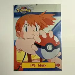 1999 Topps Pokemon TV Animation Edition TV 3 Misty Pokemon Non Holo - Image 1
