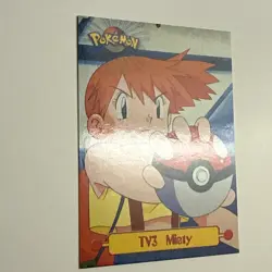 1999 Topps Pokemon TV Animation Edition TV 3 Misty Pokemon Non Holo - Image 2