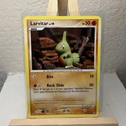 Larvitar 63/100 Stormfront Pokemon TCG - Image 1