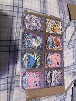 Pokemon Card Lot - Topps TV Animation Blue Label Lot - 8 Cards - Image 2