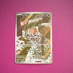 Pokemon TCG Swinub SV06 Paradox Rift 165/159 Illustration Rare Holo 70 HP - Image 1