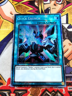 Quick Launch ra05-en062 (NEW) Starlight Rare Yu-Gi-Oh! - Image 1