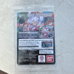 Bandai Namco One Piece CCG Monkey.D.Luffy P-055 US Voyage Promo Character Card - Image 2