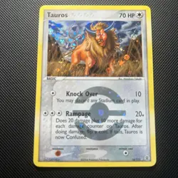 Tauros 16/112 - Reverse Holo Rare EX Fire Red & Leaf Green Pokemon Card NM MP - Image 1