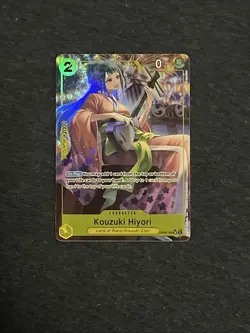One Piece - Kouzuki Hiyori OP06-106 Alt Art - Wings of the Captain NM - Image 1