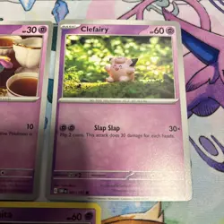 Pokemon Yuka Morii Psychic-type 5 Card Lot - LP Or Better - Dough Pokemon - Image 4