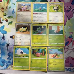 Asako Ito - Normal/grass-type - Non-holo 9 Card Lot - Image 1