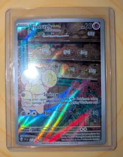 Fidough 213/198 Holo Illustration Rare Scarlet & Violet Base Set Pokemon Card LP - Image 1