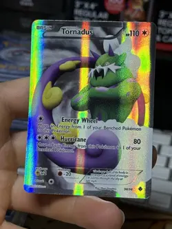 Tornadus 98/98 Emerging Powers 2011 Full Art Holo Rare Pokemon Card TCG - Image 3