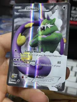 Tornadus 98/98 Emerging Powers 2011 Full Art Holo Rare Pokemon Card TCG - Image 4
