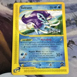 Pokemon TCG Suicune 53/53 Wotc Promo Basic Regular Promo Pokemon 2002 Card - Image 1