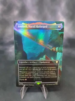 Anduril, Narsil Reforged (Borderless) Commander: the Lord of the Rings: Tales of - Image 1