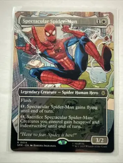 MTG Spectacular Spider-Man 0014 Regular (Borderless) Marvel's Spider-Man NM SPM - Image 1