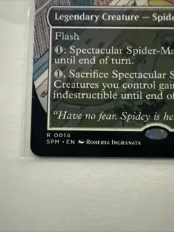 MTG Spectacular Spider-Man 0014 Regular (Borderless) Marvel's Spider-Man NM SPM - Image 2