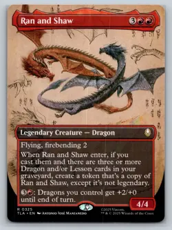 Ran and Shaw (Borderless) Avatar: The Last Airbender Regular - Image 1