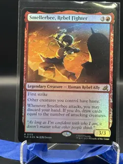 MTG FOIL Smellerbee, Rebel Fighter - Avatar: The Last Airbender Eternal #125 - Image 1