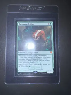 Magic the Gathering Badgermole Cub #167 NM Condition - Image 3