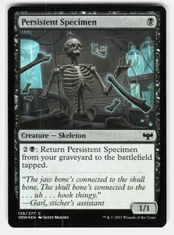 PERSISTENT SPECIMEN FOIL - Magic: The Gathering - Murphy NM/M - Image 1