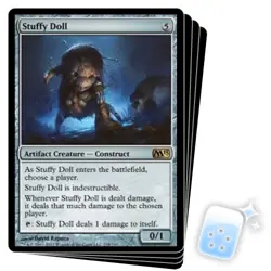 STUFFY DOLL X4 2013 Core Set M13 Magic MTG MINT CARD - Image 1