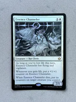 MTG - Essence Channeler (R 0012) FOIL - Bloomburrow BLB #12 Rare - NM / Mint - Image 1