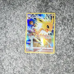 Pokemon TCG Jolteon V Full Art Ultra Rare Holo 180/203 Evolving Skies 100 HP - Image 1