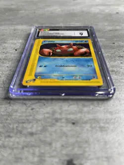 Pokemon Card Krabby CGC 9 Mint, e-Reader Expedition 115/165, 2002 (1A) - Image 3
