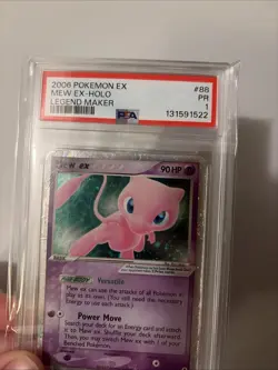 PSA 1 Mew EX Legend Maker Holo Foil Rare 88/92 2006 Pokemon PR - Image 3