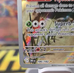 Crustle 186/182 SV10 Destined Rivals Illustration Rare Pokemon TCG NM - Image 2